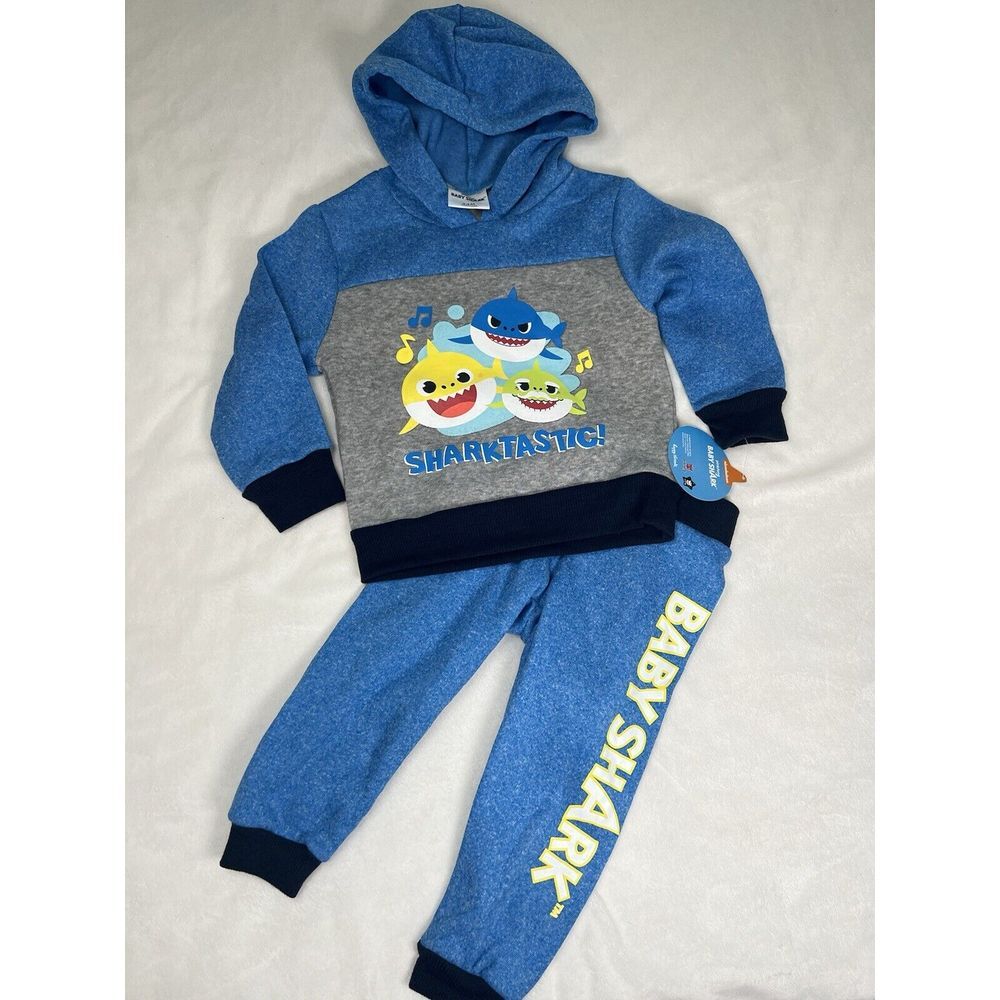 Nickelodeon Baby Shark Girls Boys‎ Sweatshirt Pants Joggers 24 Months Toddler